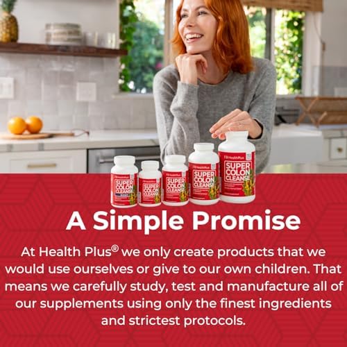 Health Plus product label back detail for ingredients