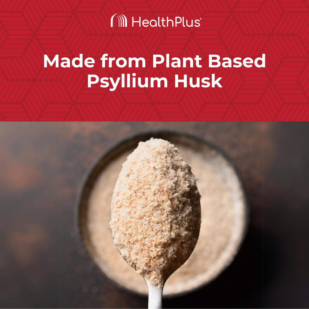 Health Plus Colon Cleanse daily routine concept suggests regular fiber habit.