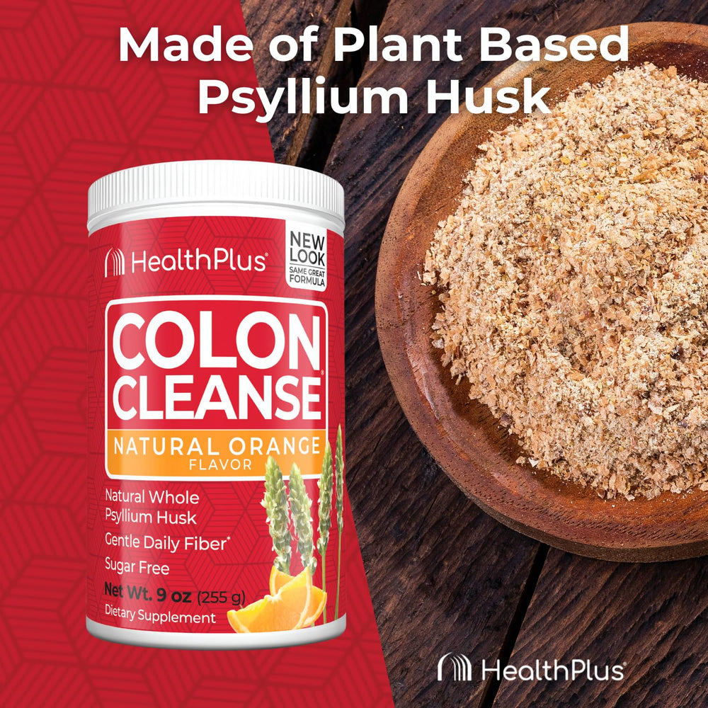 Health Plus Colon Cleanse serving ready in a morning routine for convenience.