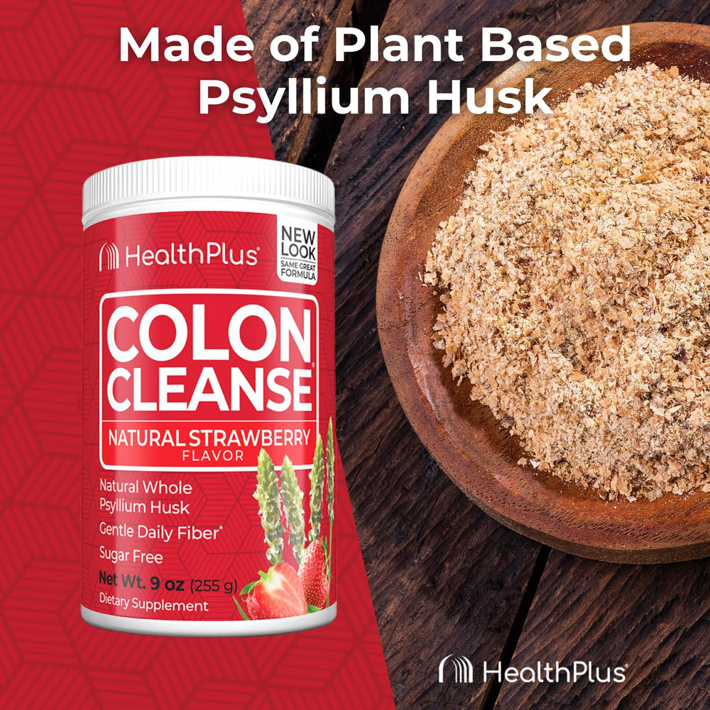 Health Plus Colon Cleanse smoothie-ready-setup highlights versatile usage.