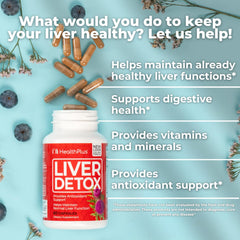 Health Plus Liver Detox artichoke leaf close-up highlighting natural antioxidant benefits