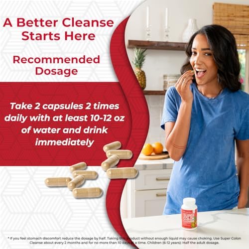Health Plus Super Colon Cleanse ingredients senna leaf close-up highlighting elimination support.
