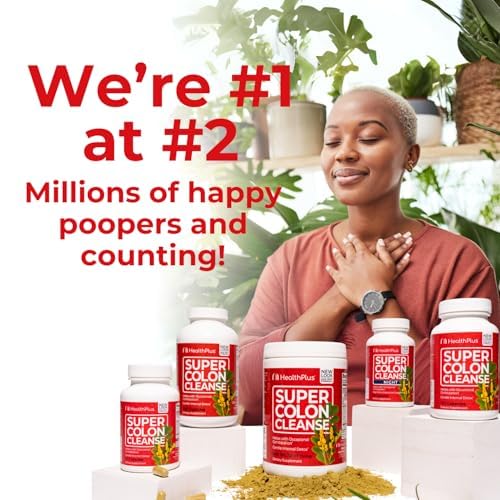 Health Plus Super Colon Cleanse Night Formula label communicates allergen-free safety.
