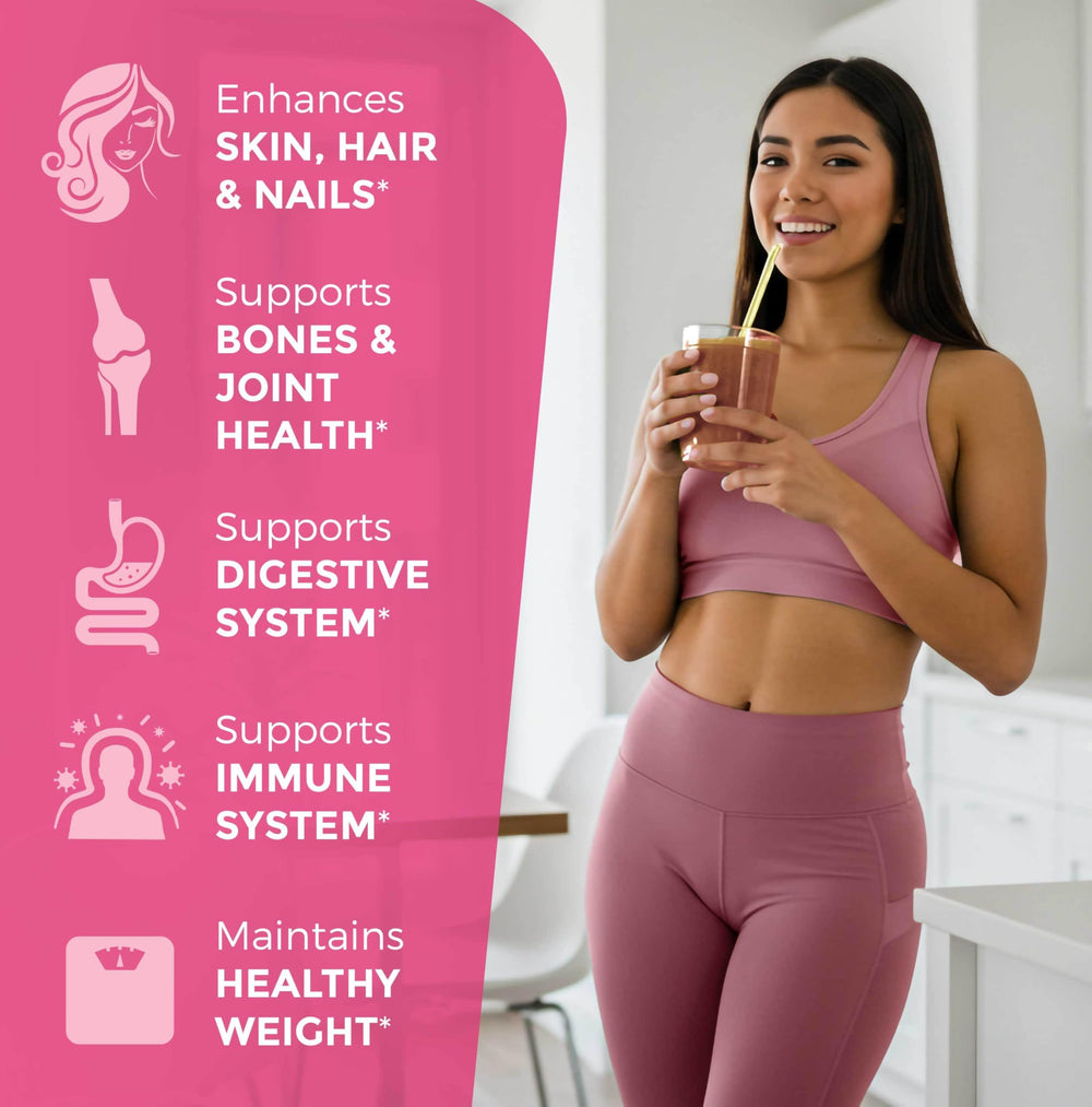 Health Revolution instantized powder for clump-free mixing.