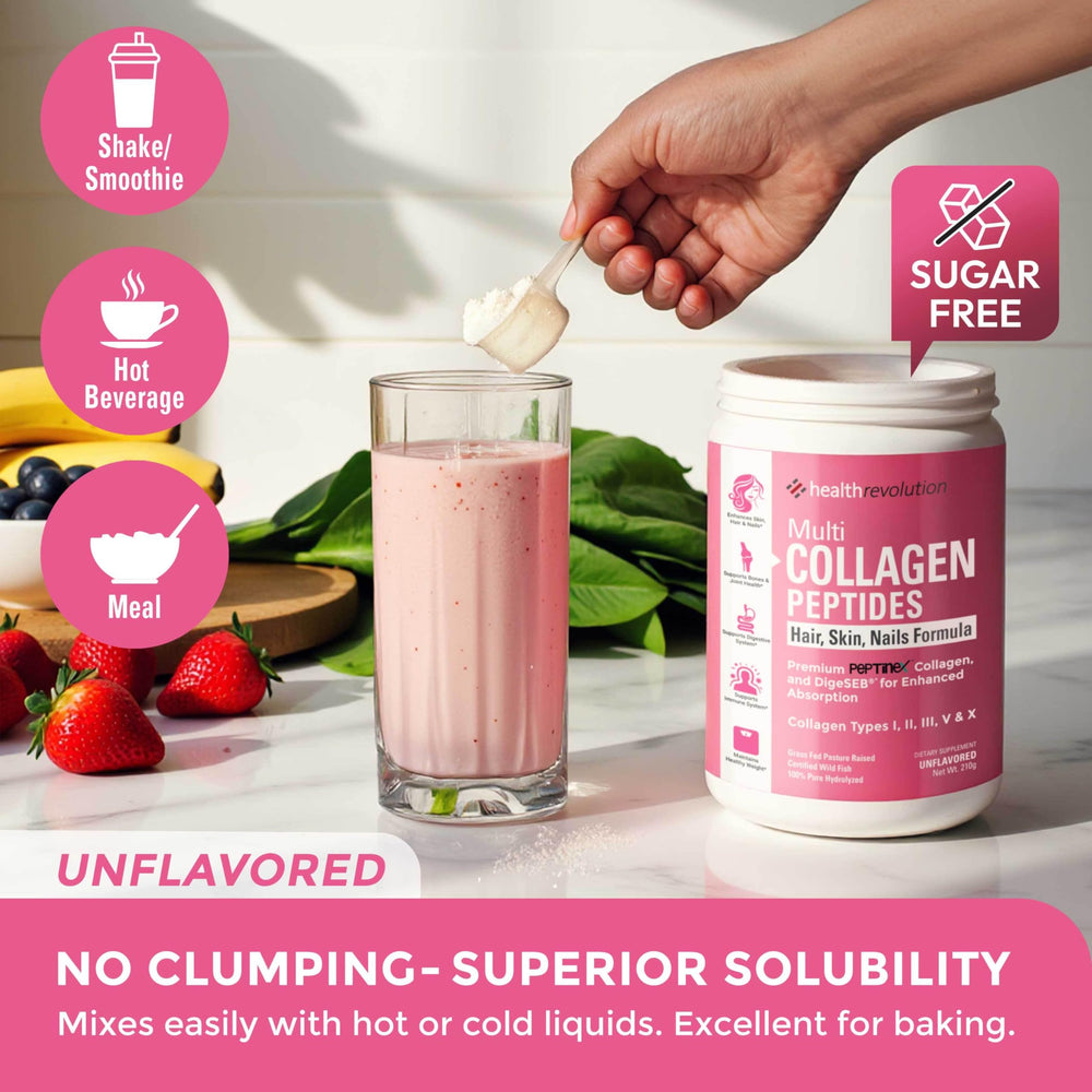 Health Revolution Non-GMO Gluten-free labels on packaging.