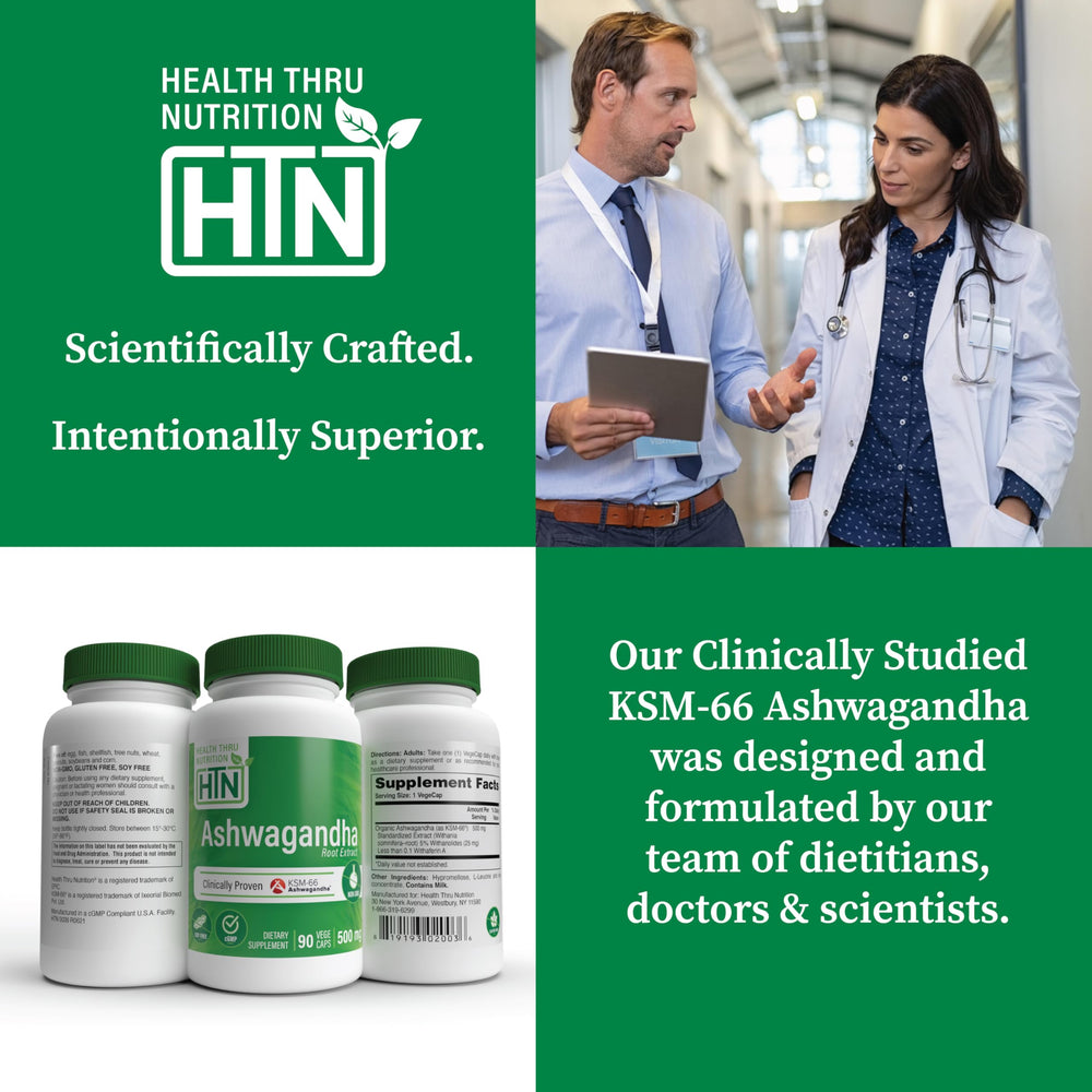 Health Thru Nutrition Ashwagandha green chemistry production without solvents.