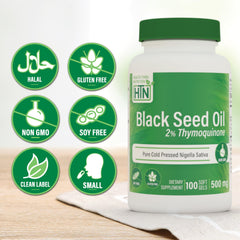 Health Thru Nutrition Nigella sativa seeds closeup indicating natural organic origin