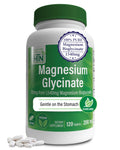 Health Thru Nutrition Magnesium Glycinate 200mg | 120 Tablets | High Absorption & Gentle on Stomach | Non-GMO