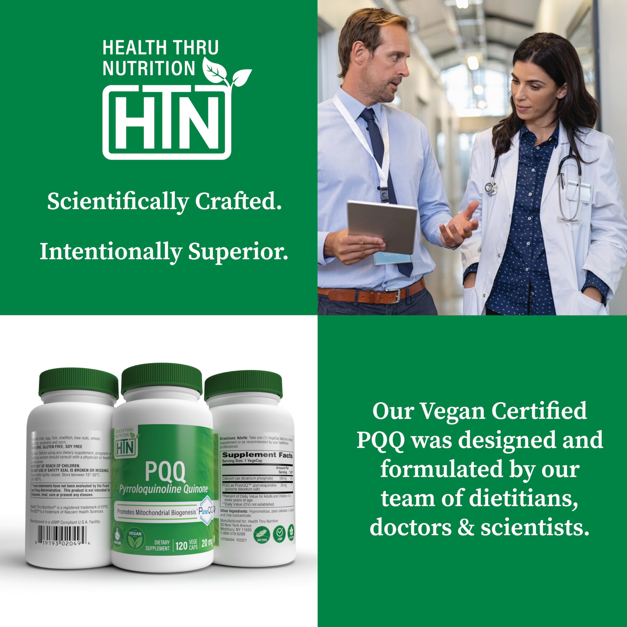 Health Thru Nutrition PQQ manufacturing facility underscores USA safety standards
