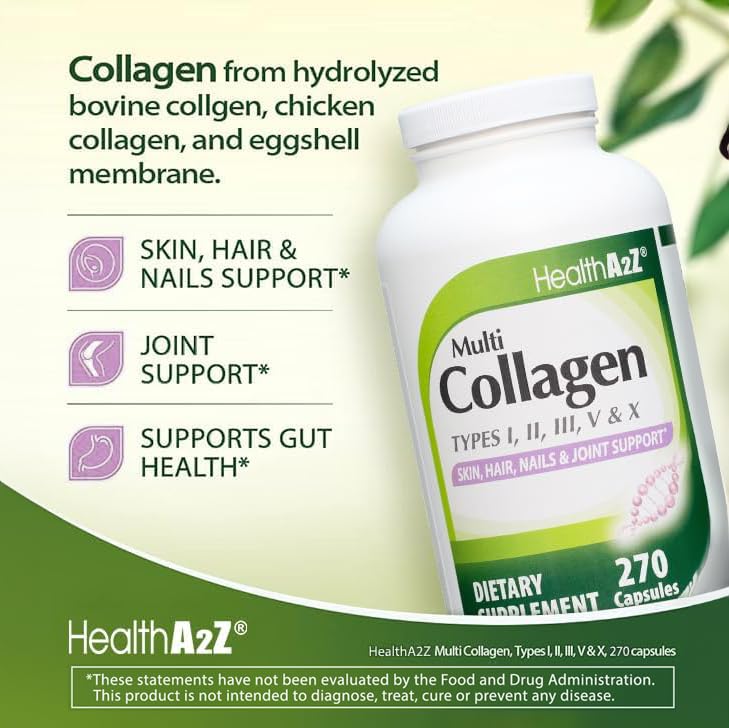 HealthA2Z capsules closeup highlights easy, on-the-go daily support