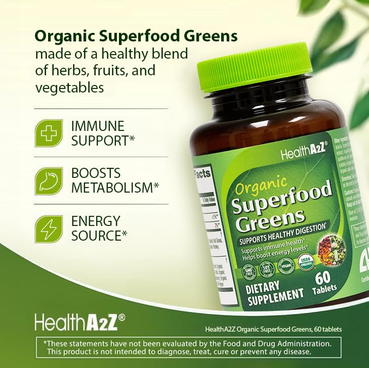 HealthA2Z Daily Wellness-pack bottle suggests digestion support and immune-friendly nutrition.