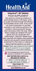 HealthAid Uriprinol celery seed capsule close-up supports lifestyle-friendly dosing