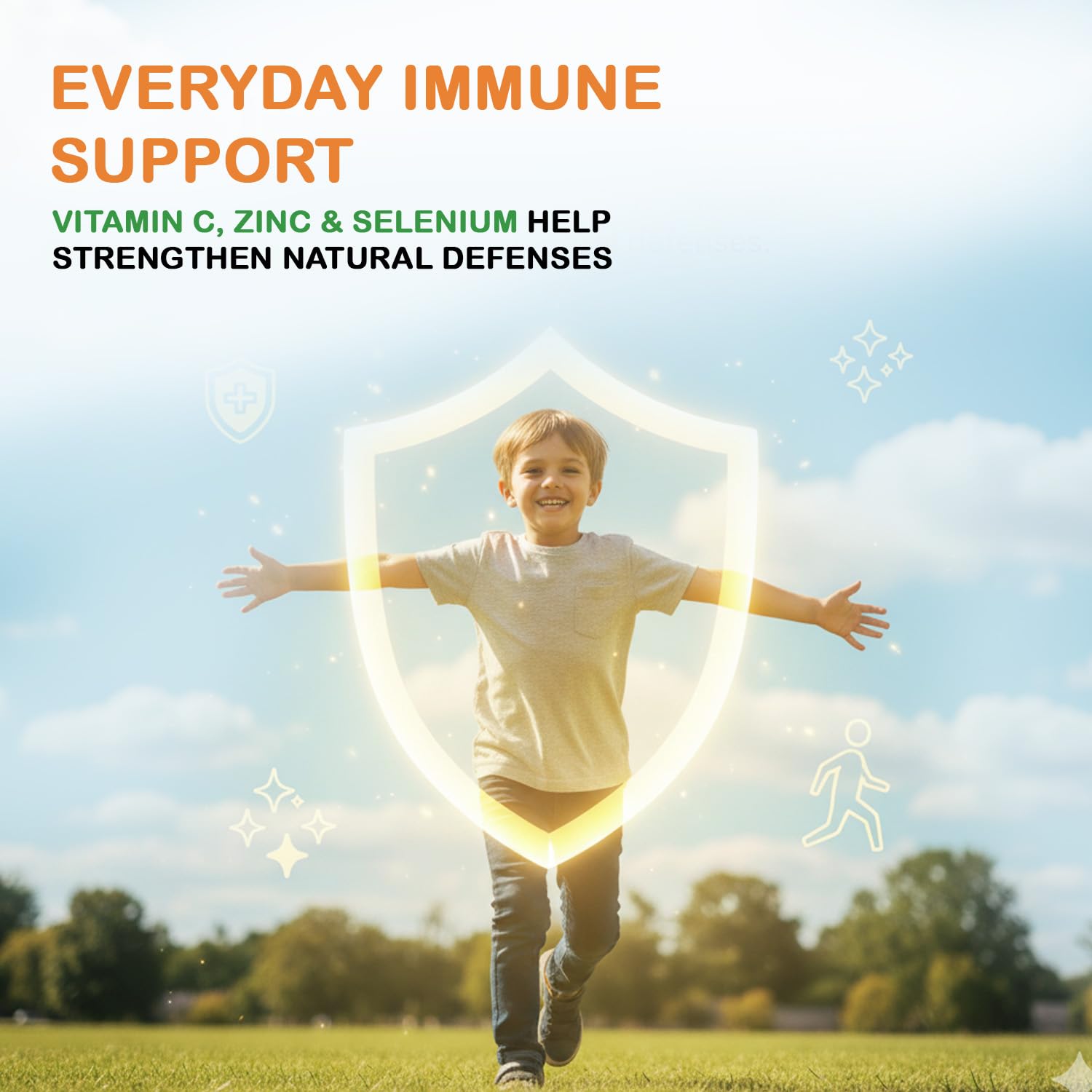 HealthBest Kidbest measuring spoon enables precise daily dosing.
