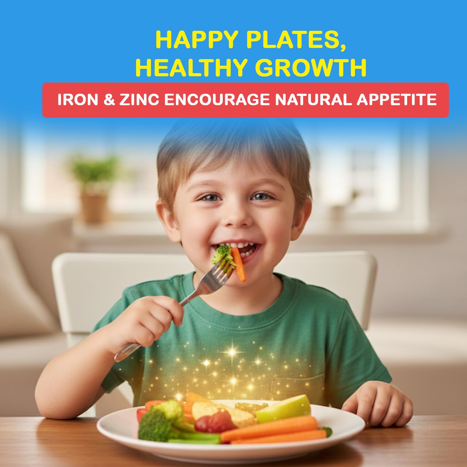 HealthBest iron syrup nutrition facts panel helps parents plan servings.