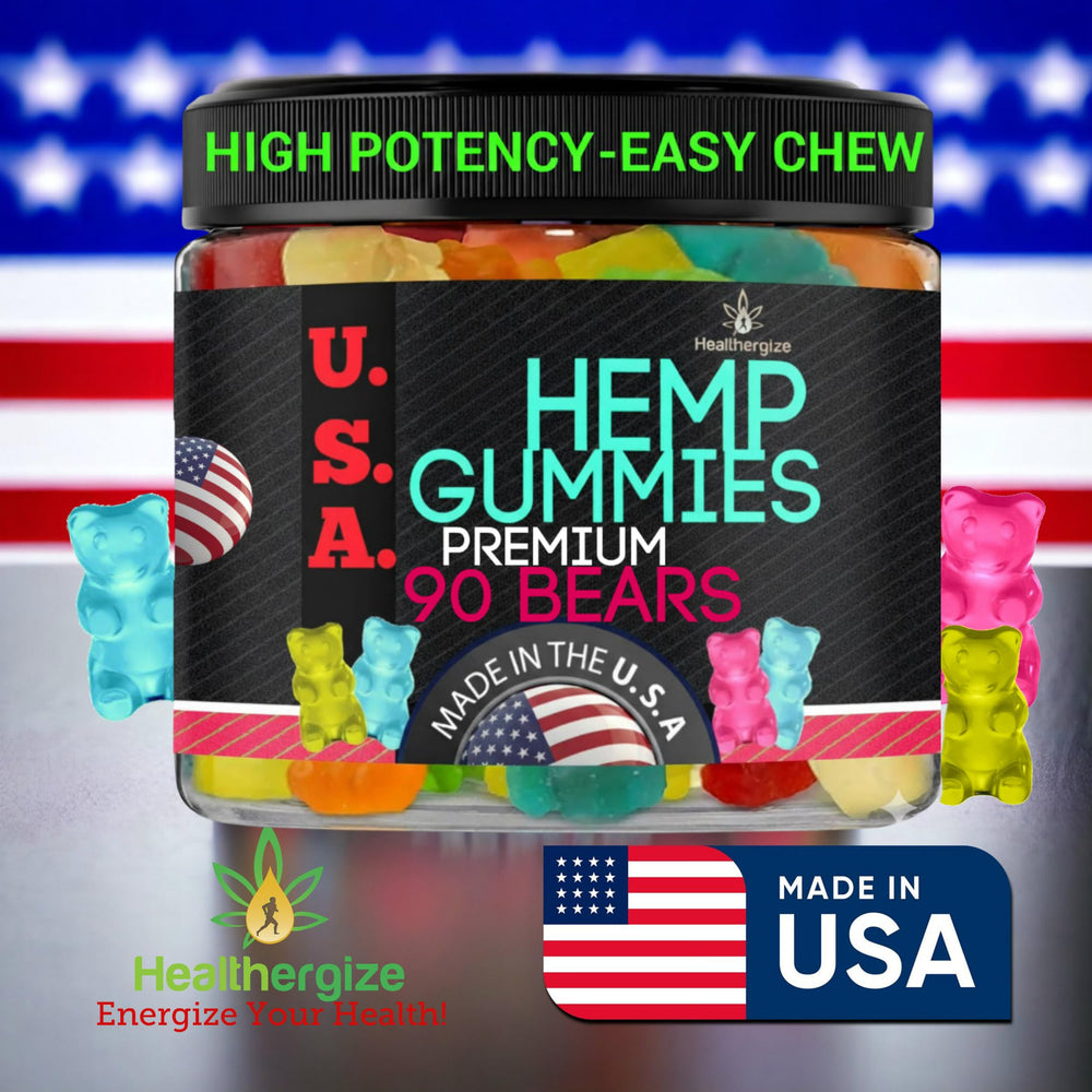 Healthergize easy-to-chew gummies for a quick nightly routine