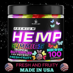 Healthergize fruity flavors closeup emphasizes easy chewing and nighttime routine.