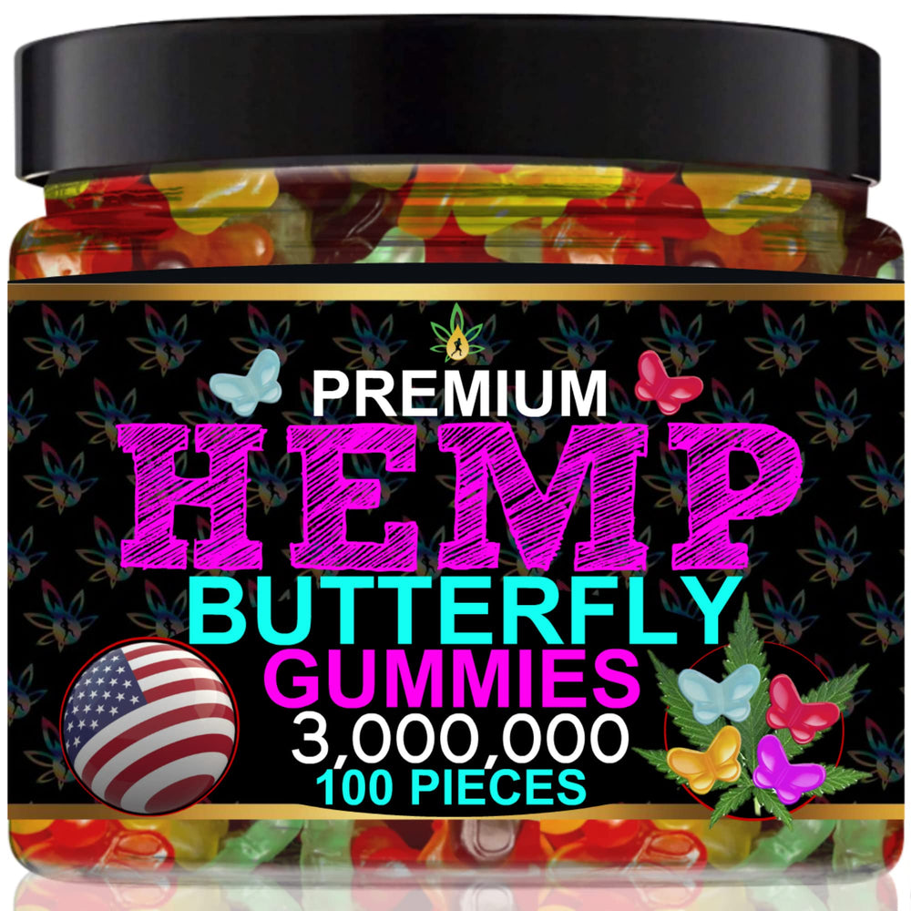 Healthergize hemp gummies bottle with vibrant shapes promotes nighttime calm.