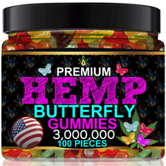 Healthergize hemp gummies bottle with vibrant shapes promotes nighttime calm.