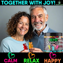 Healthergize Hemp Gummies for daily use supports daytime calm