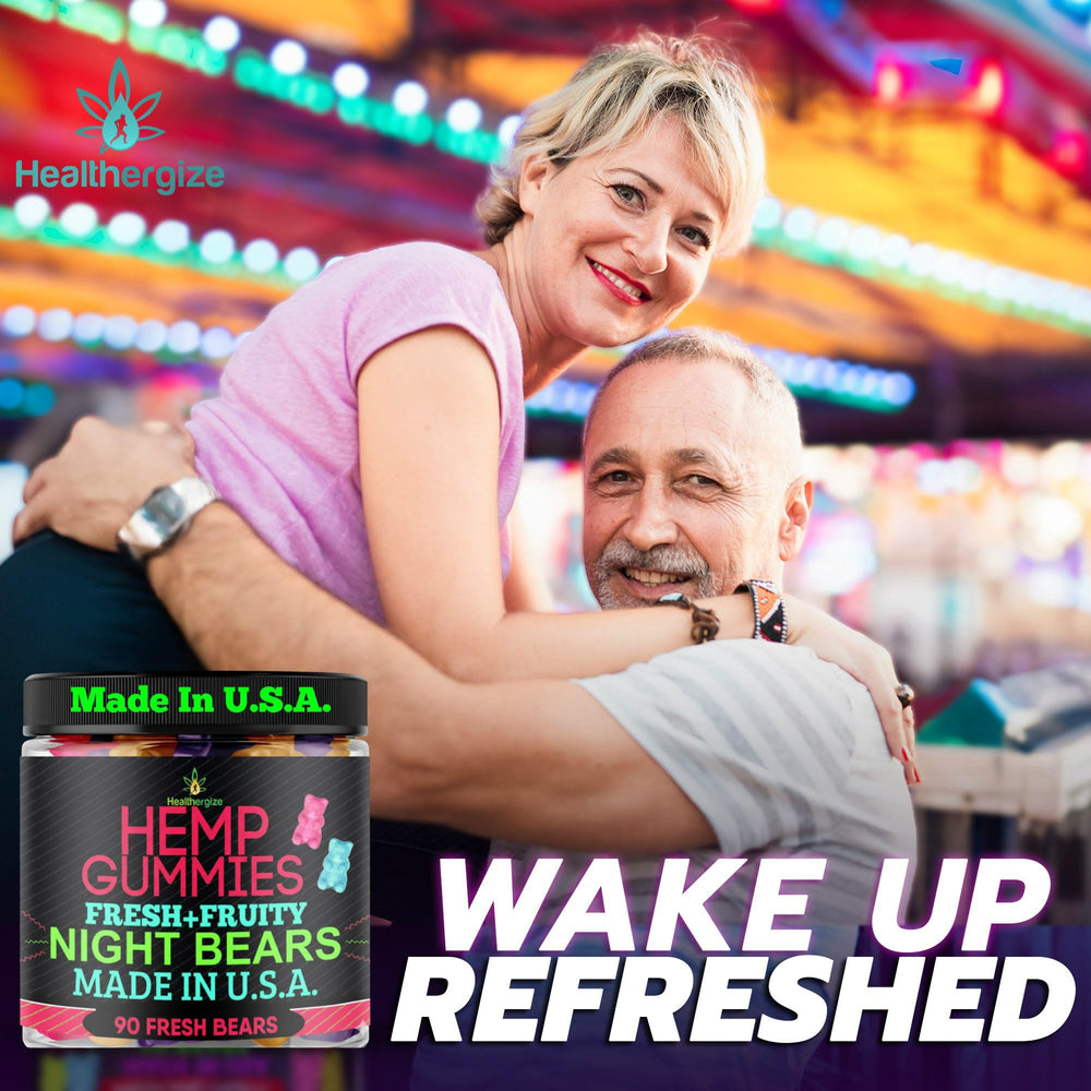 Healthergize hemp gummies dairy-free gluten-free icon communicates dietary compatibility.