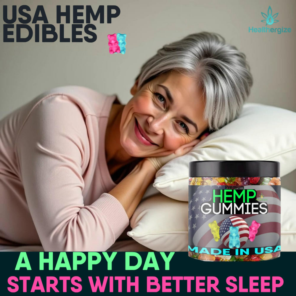 Healthergize Hemp Gummies tamper-proof seal ensures freshness and safety