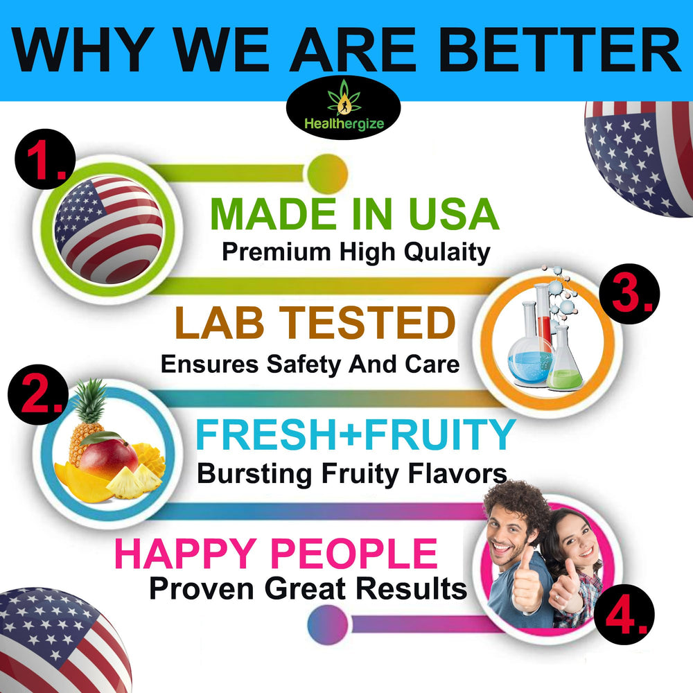 Healthergize USA-made gummies emphasize quality and trusted standards