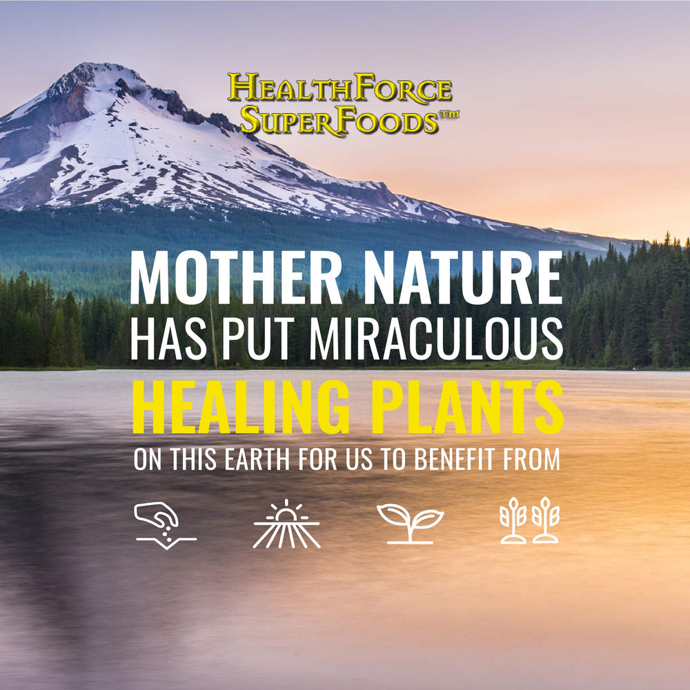 HEALTHFORCE SUPERFOODS Truly Natural Vitamin C ingredients panel highlights berry sources.