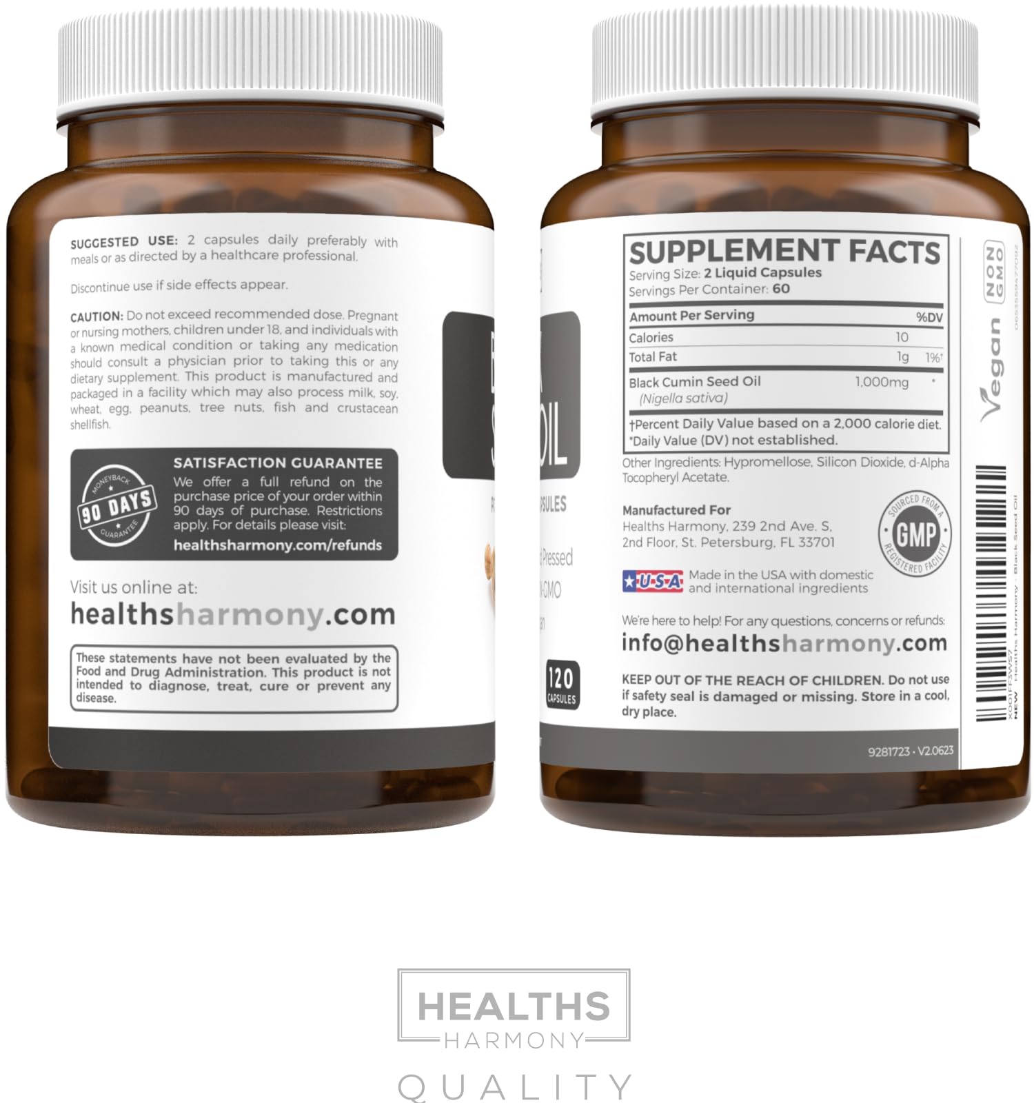 Healths Harmony antioxidant-balanced oil softgel for routine use