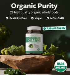 Healths Harmony antioxidant-rich ingredients tablet close-up