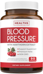 Healths Harmony Blood Pressure Support bottle for daily wellness support