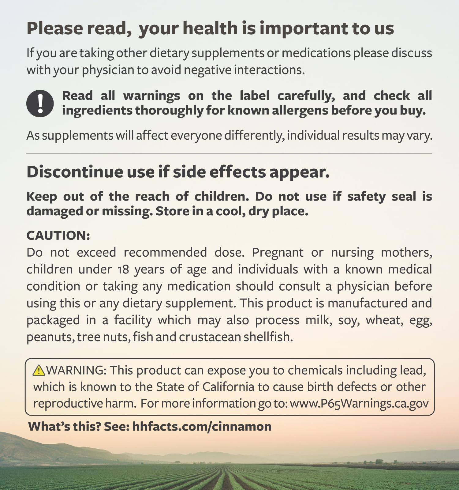 Healths Harmony vegan, non-GMO seal beside label supports simple daily use