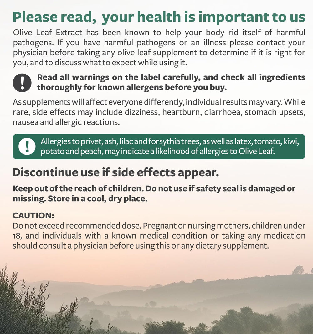 Healths Harmony olive leaf extract vegetarian mark attracts plant-based supplement users
