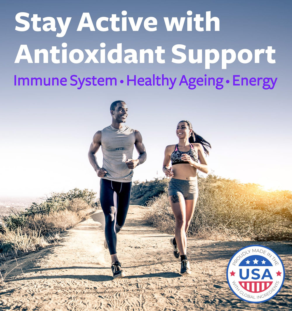 Healths Harmony Super Antioxidants acai berry closeup highlighting key antioxidant fruit