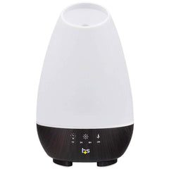 HealthSmart diffuser's adjustable 1h/3h/6h timer for hands-free operation.