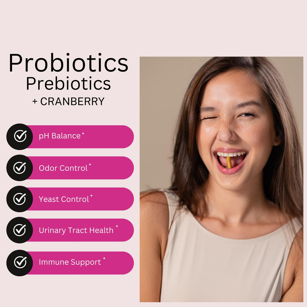Healthy Babe cranberry pill closeup highlighting urinary tract synergy