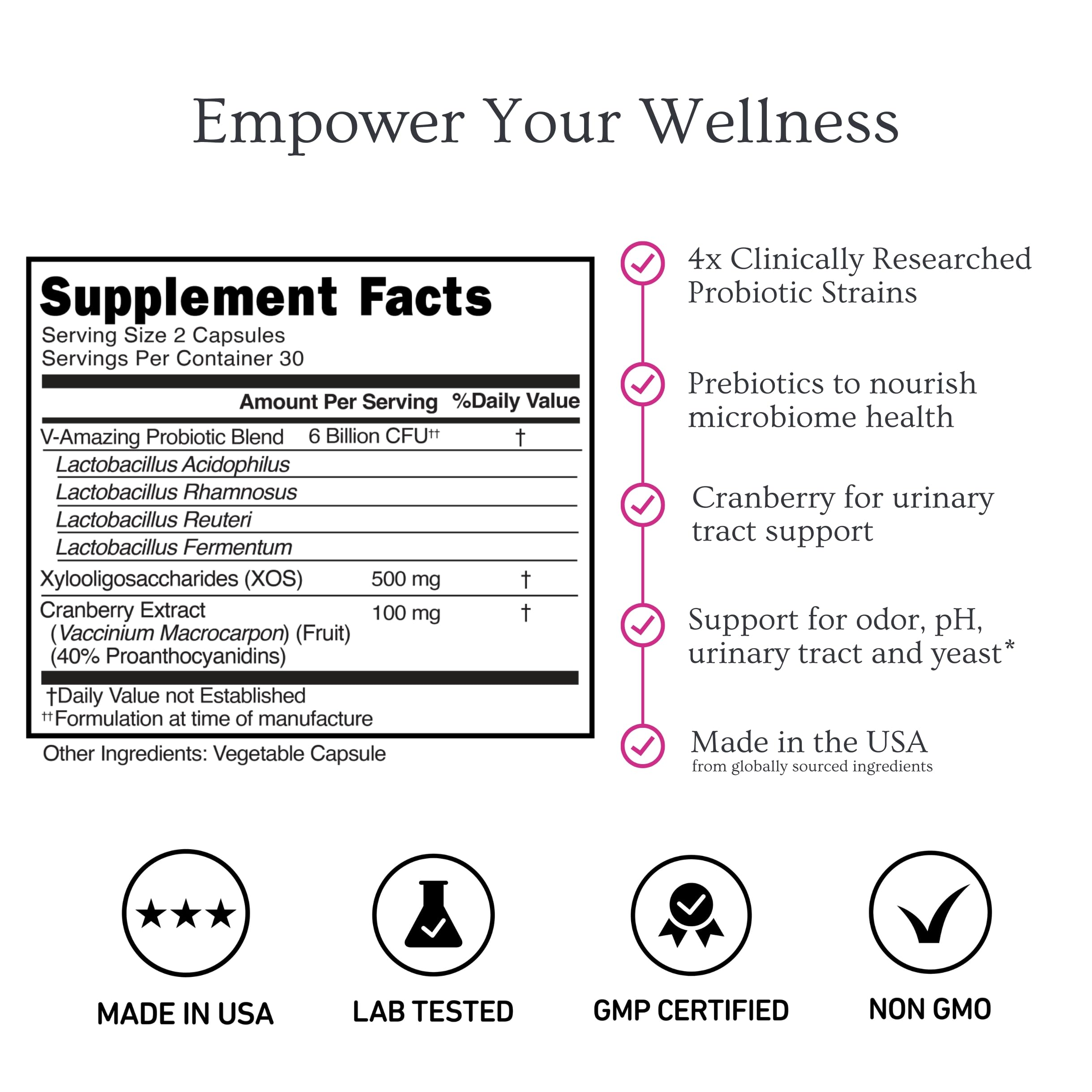 Healthy Babe vegan formula label emphasizing plant-based ingredients for daily care
