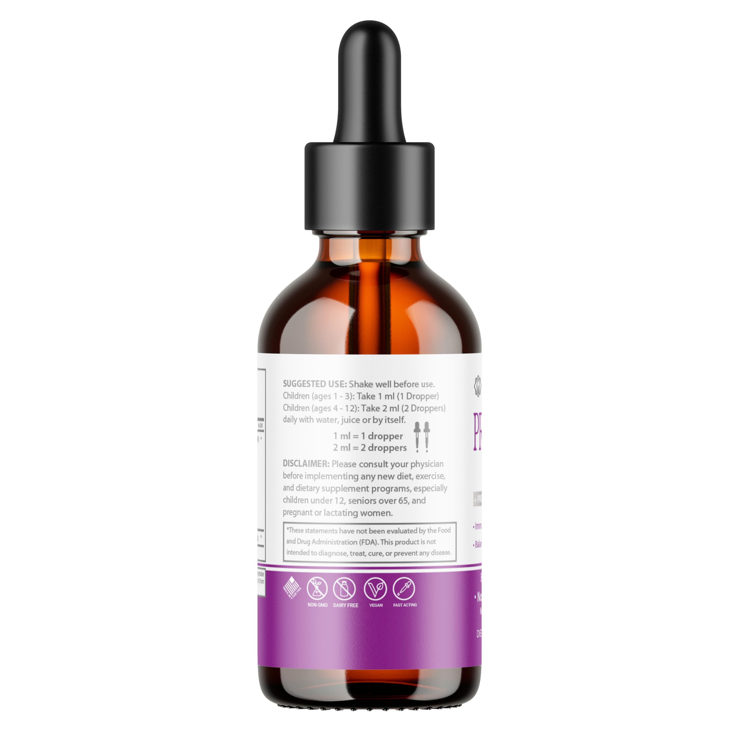 Healthy Genetics bottle ready to use for busy mornings