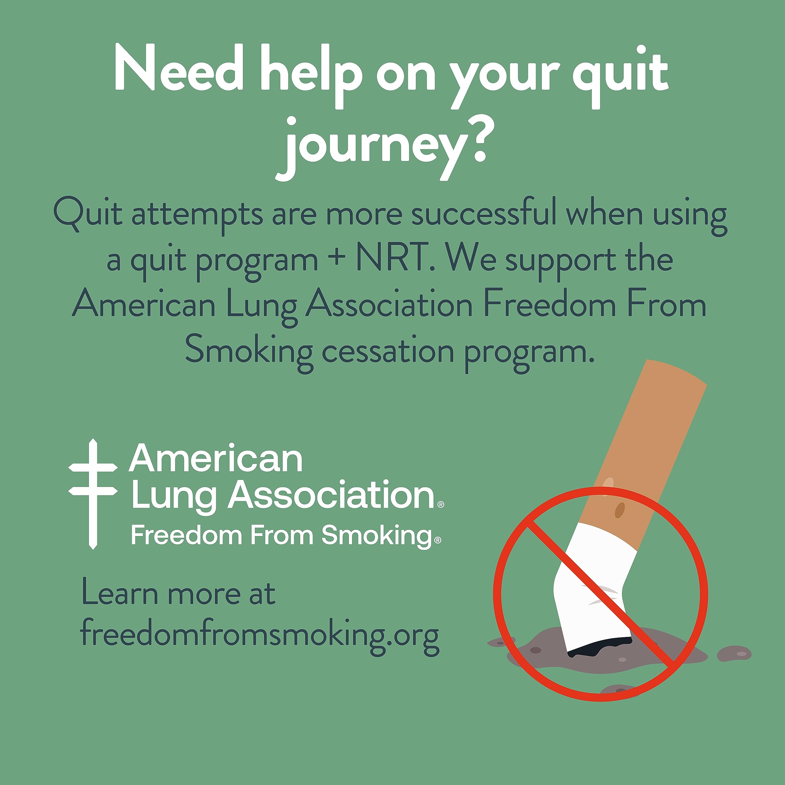Healthy Living Nicotine Lozenge Mint foil wrap shows precise 2 mg dosage.