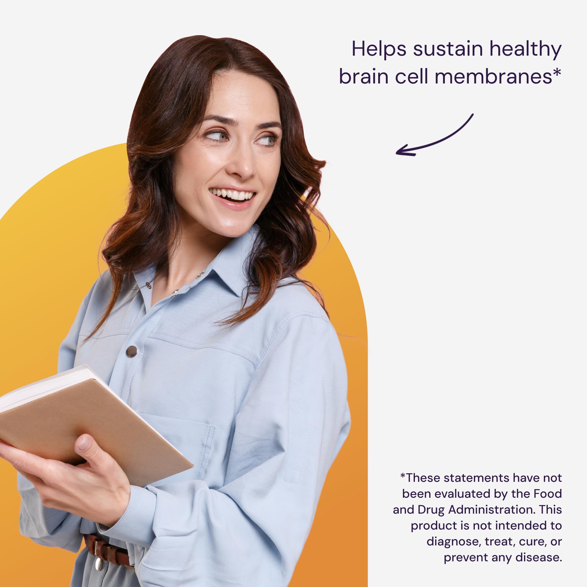 Healthy Origins Cognizin bottle pour for easy daily supplementation.