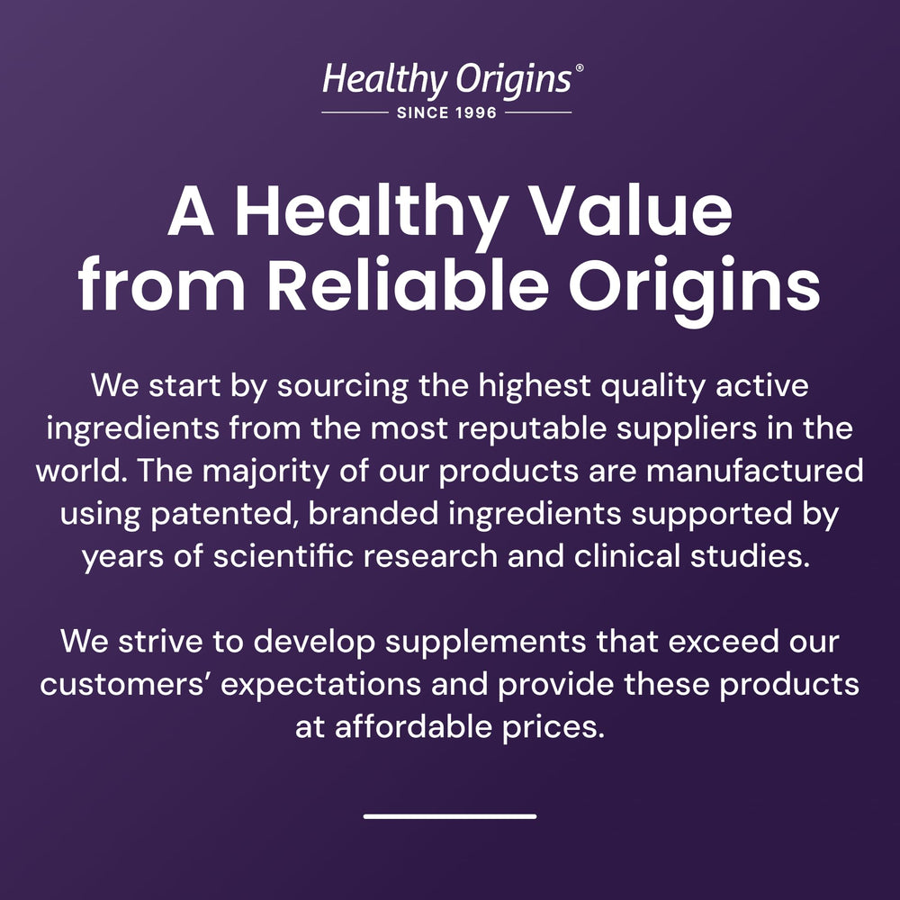 Healthy Origins gluten-free zinc bisglycinate capsules on shelf.