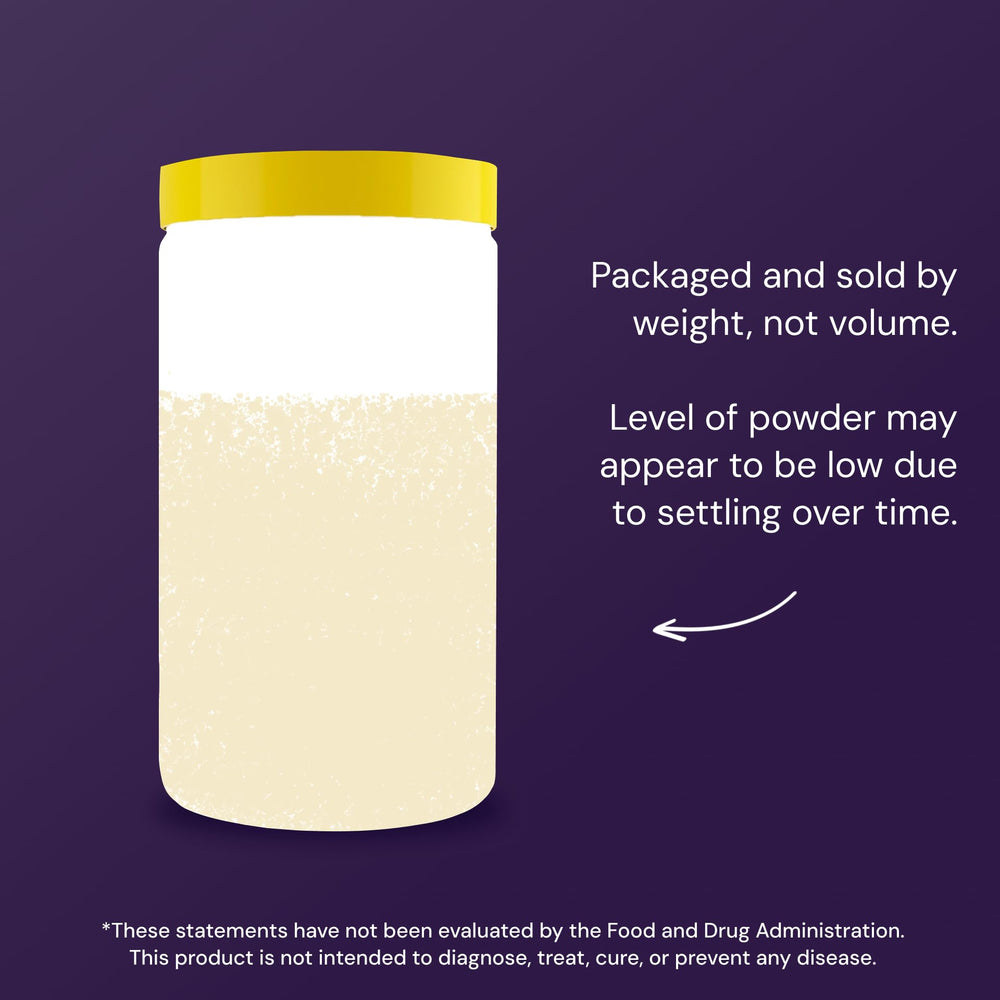 Healthy Origins Healthy Fiber in a glass of water showing mixability