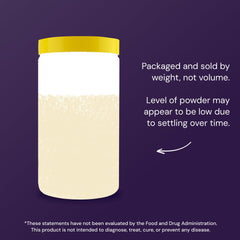 Healthy Origins Healthy Fiber in a glass of water showing mixability