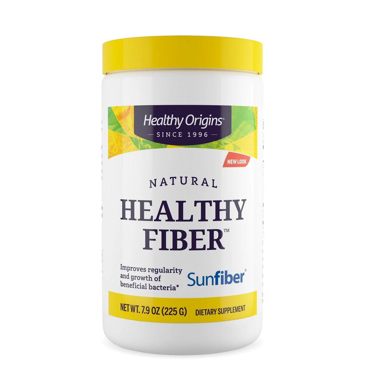 Healthy Origins Healthy Fiber tub front view for daily fiber support