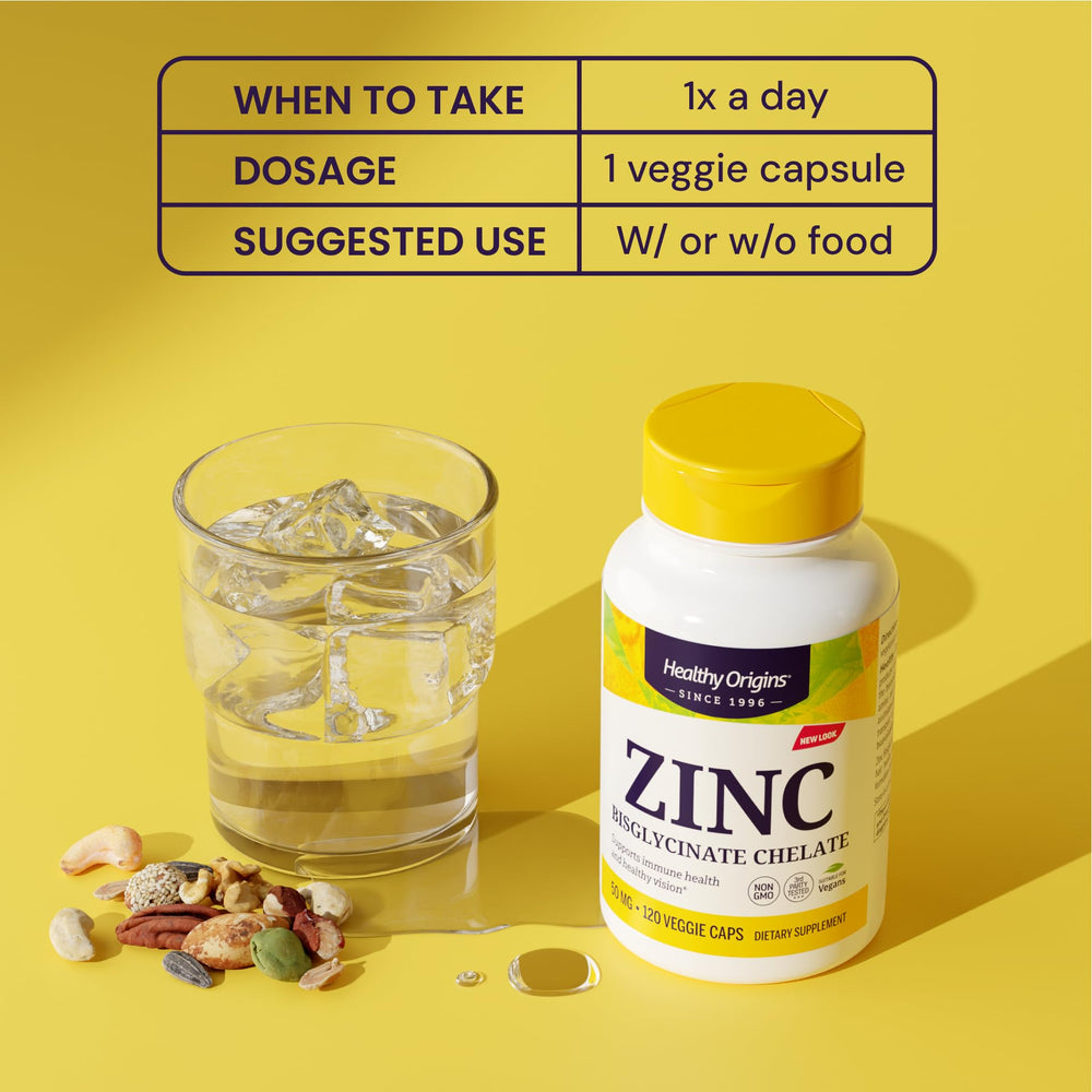 Healthy Origins independent lab-tested packaging with trusted purity.