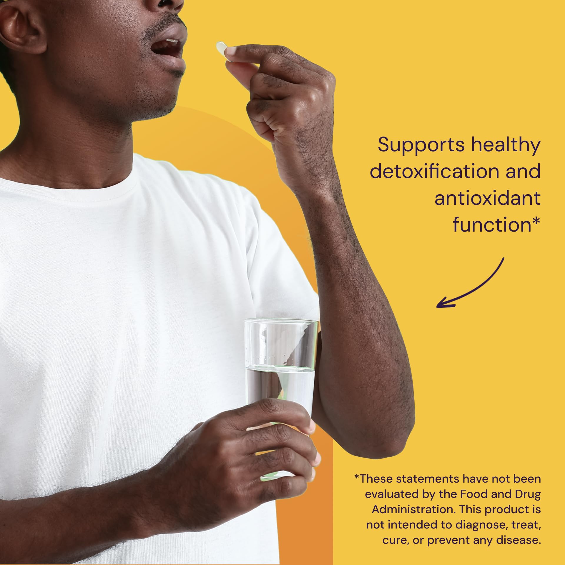 Healthy Origins L-Glutathione bottle displayed on wood signaling pure, natural supplement.