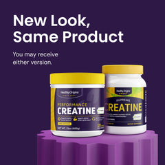 Athlete training with Healthy Origins Creatine during high-intensity workouts.