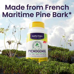 Pycnogenol extensive research on the label highlights clinical backing