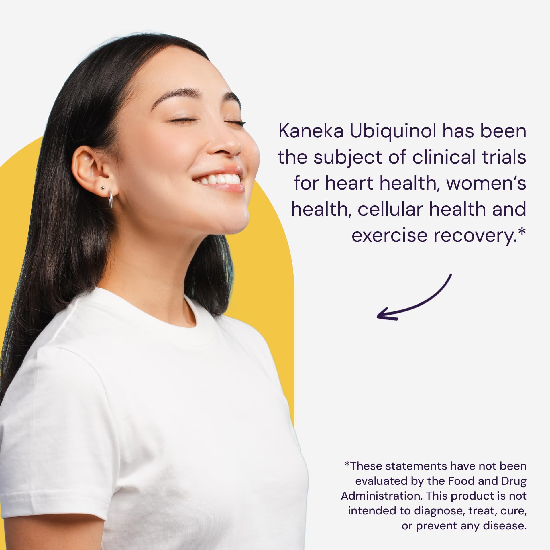 Healthy Origins ubiquinol heart support visual suggesting cardiovascular wellness potential.