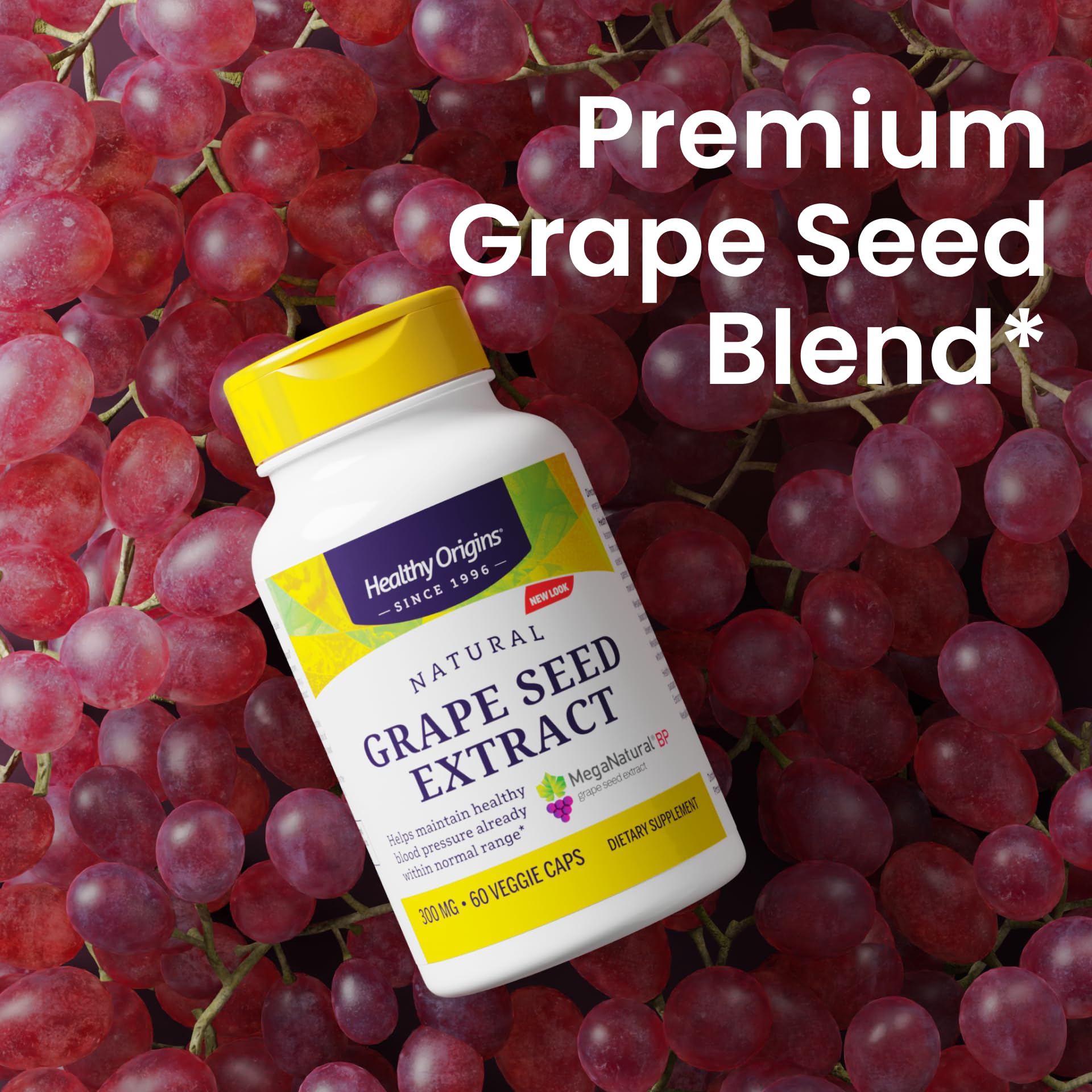 Healthy Origins us-manufactured packaging signals domestic production and quality control.