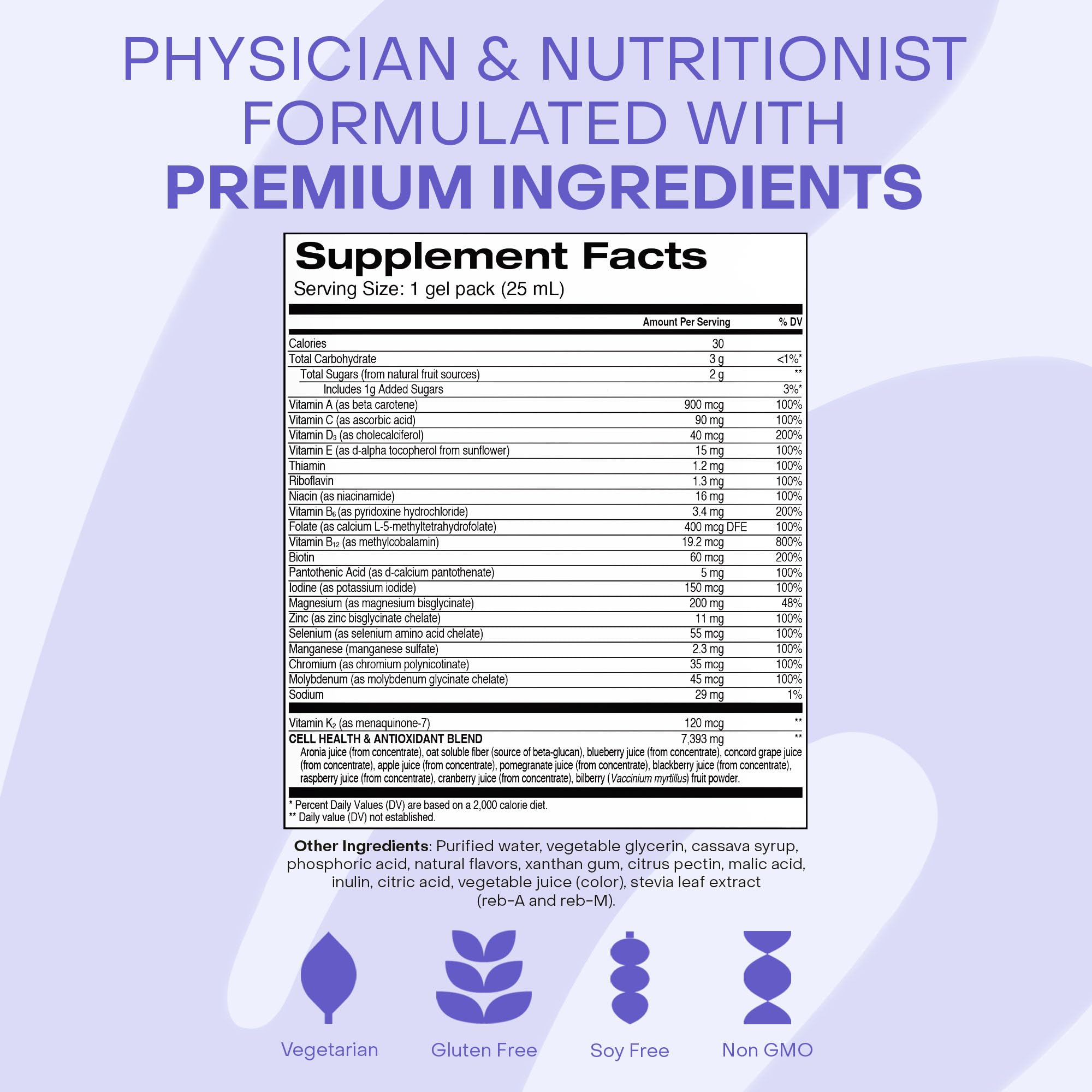 HealthyCell refrigeration-ready packaging preserves freshness and flavor.